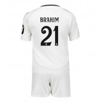 Real Madrid Brahim Diaz #21 Domaci Dres za djecu 2024-25 Kratak Rukav (+ Kratke hlače)